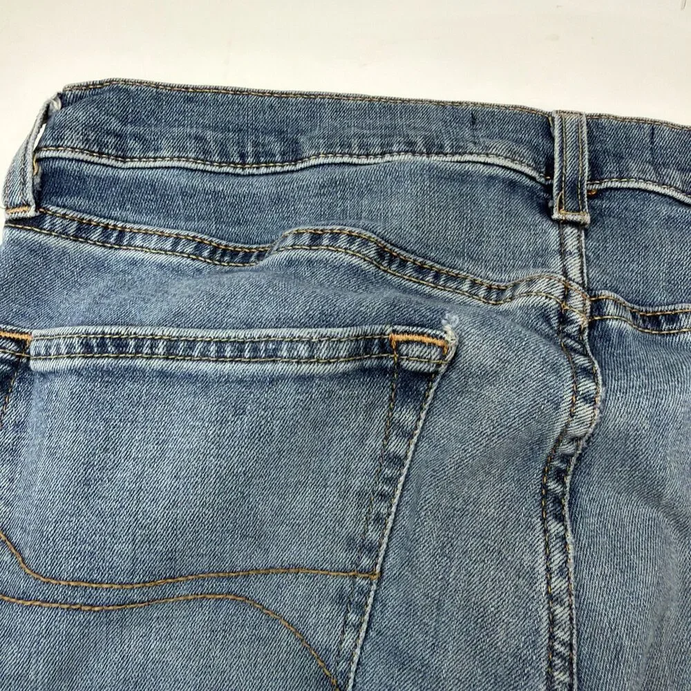 Hollister Jeans Mens Size 32x32 Epic Flex Boot Cut Med Wash Blue Denim Fits